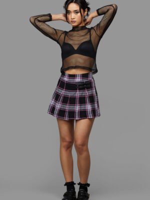 Myrtle Tartan Skort