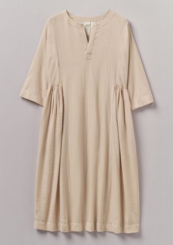 Soft Double Faced Cotton Nightdress | Soft Heather/Celery