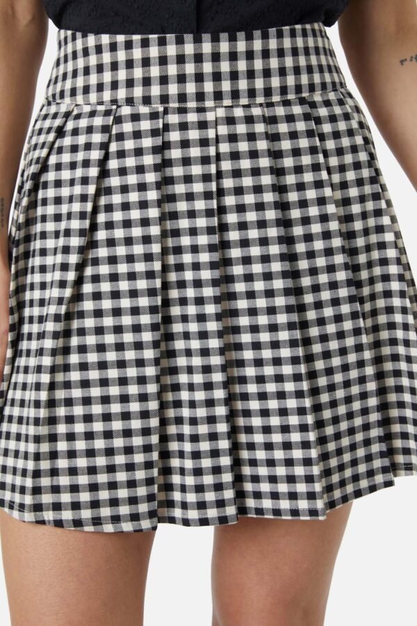 Callie Check Skirt