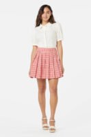 Callie Check Skirt