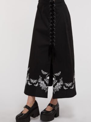 Skull Border Circle Skirt